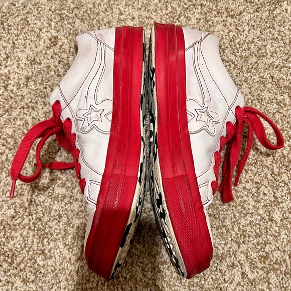Converse One Star OX x Golf Le Fleur Sneakers Racing Red 2019 164026C M 7/ W 9 - Picture 3 of 15